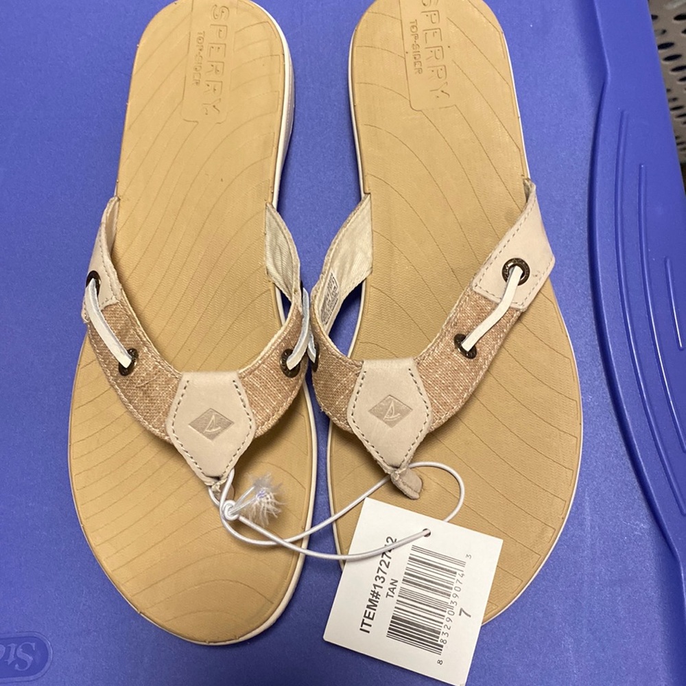 Sperry ladies womens seabrook sandal flip flop NWT